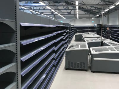 Команда VVN доставила оборудование и выполнила монтажные работы в новом магазине сети магазинов «ТОП» в Сигулде.6
